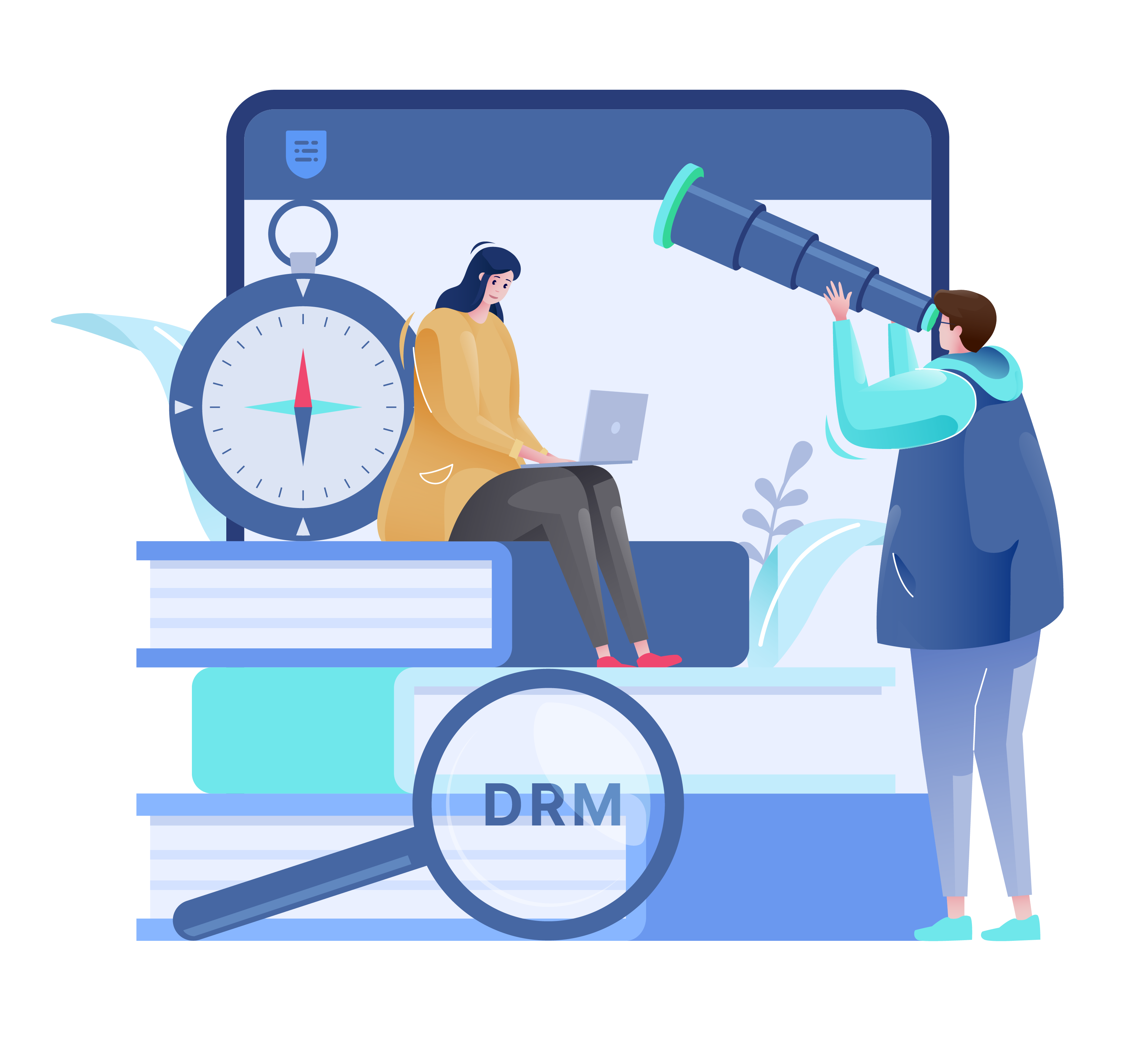 EditionGuard eBook DRM solutions illustration
