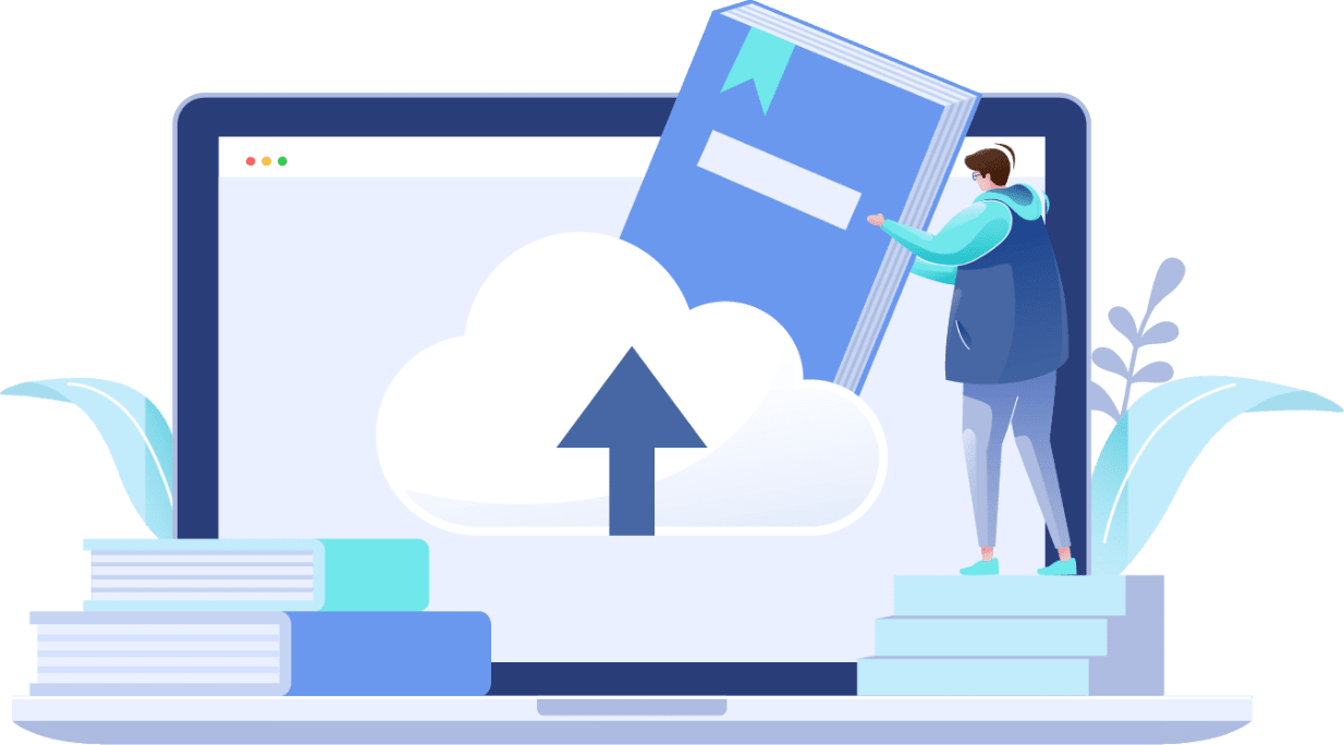 Uploading an eBook in EditionGuard